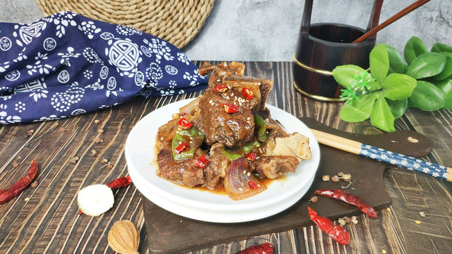 黑椒牛仔骨的做法