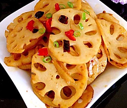 麻辣藕片的做法