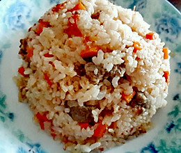 低脂无油一个番茄饭~懒癌必备的做法