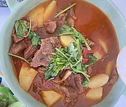 番茄土豆牛肉的做法