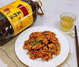 #灿烂的花园 寻味外婆乡#怀旧美食/面拖小河虾的做法