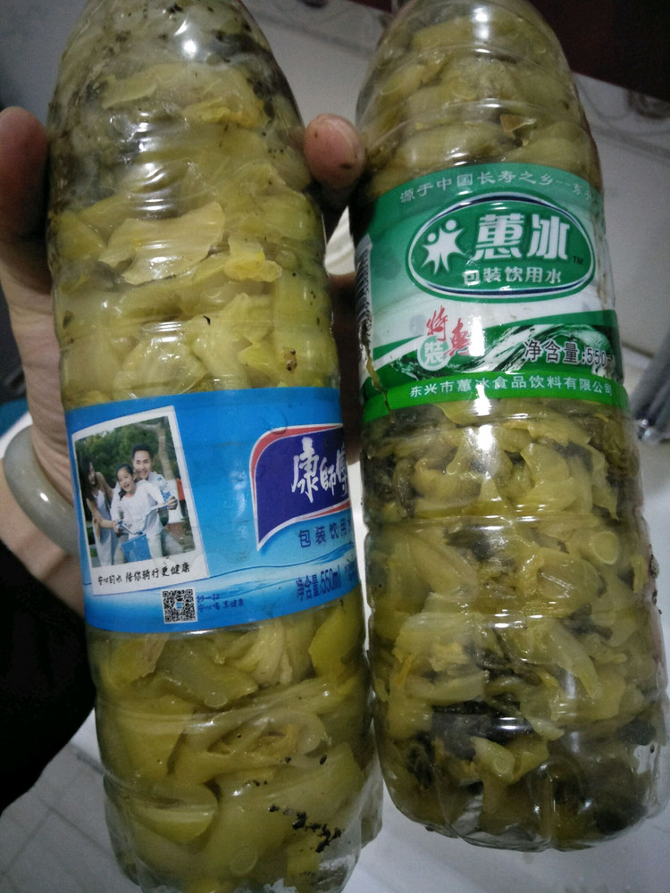 酸菜(广西)的做法