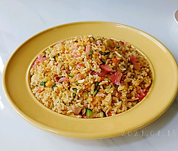 蜜柚海鲜什锦饭的做法