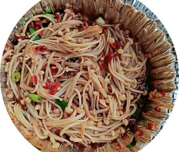 锡纸金针蘑的做法