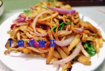 #享“瘦”人生 热辣滚烫#烧烤味的干煸杏鲍菇的做法