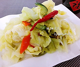 酸甜泡菜的做法