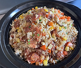 家常煲仔饭的做法
