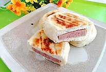 #入秋滋补正当时#火腿发面饼的做法