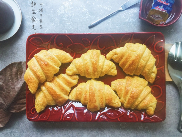可颂牛角包的做法