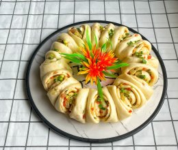 #感恩妈妈 爱与味蕾同行#盘龙花卷的做法