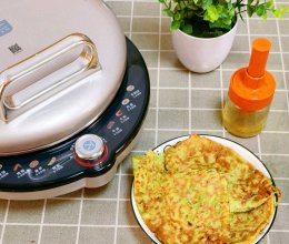#利仁小钢人电饼铛#西葫芦鸡蛋饼的做法