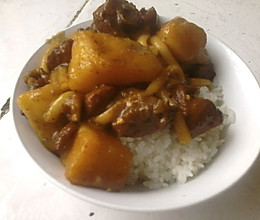 士豆炖鸡块的做法