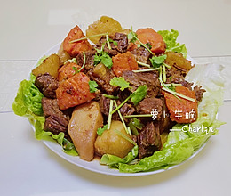 红烧萝卜牛腩的做法