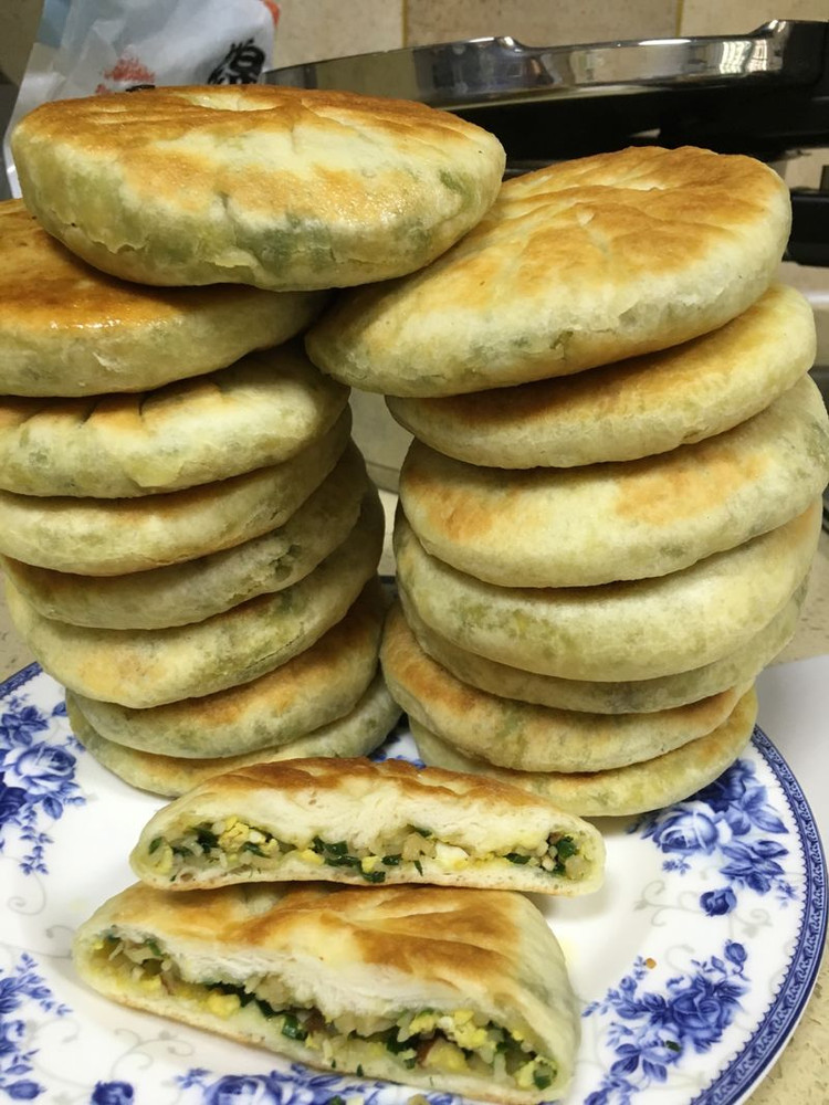 韭菜饼的做法