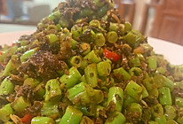 橄榄菜（菜干）豆角的做法