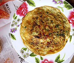 #太太乐鲜鸡汁玩转健康快手菜# 香菜摊鸡蛋的做法