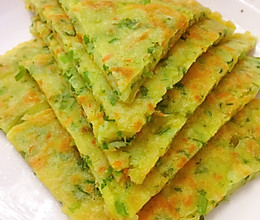 香芹蔬菜饼的做法