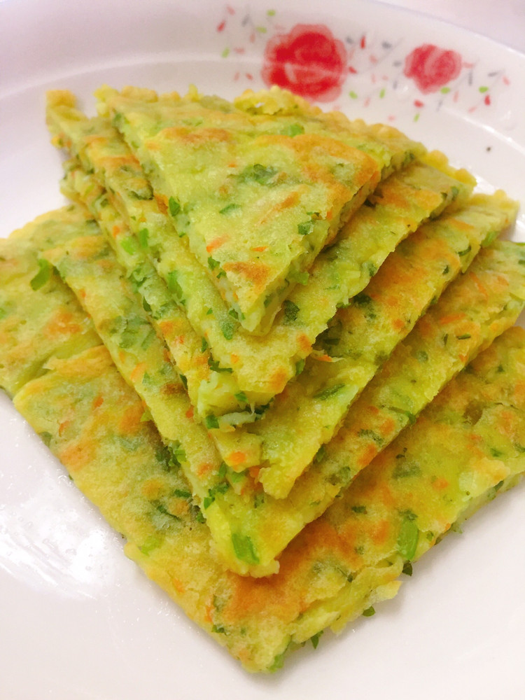 香芹蔬菜饼的做法