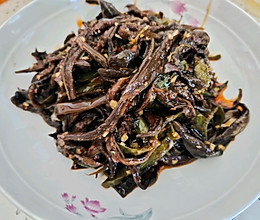 朝鲜族家常咸菜辣椒茄子干的做法