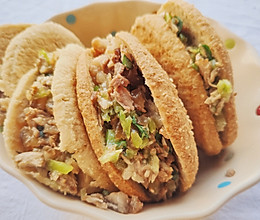 比路边摊好吃低碳生酮版肉夹馍（无麸质和谷朊粉两种做法）的做法