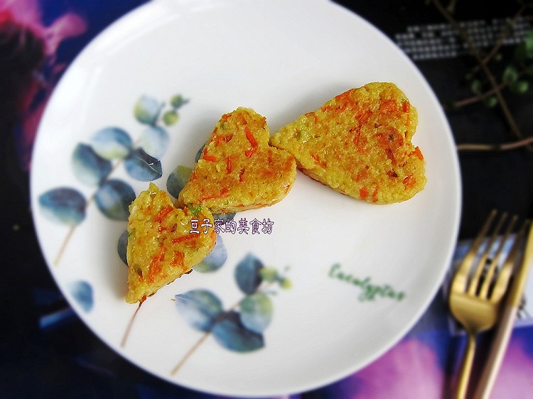 熊孩子不吃饭，做个花样煎饼，不用哄不用劝的做法