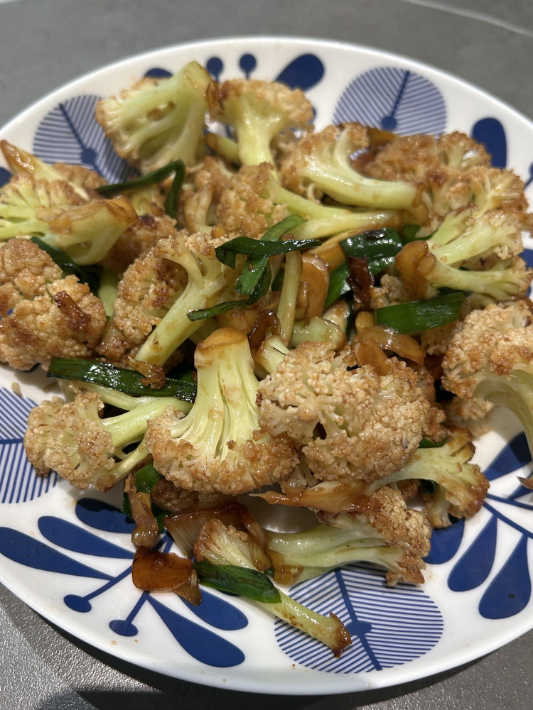 干锅菜花的做法