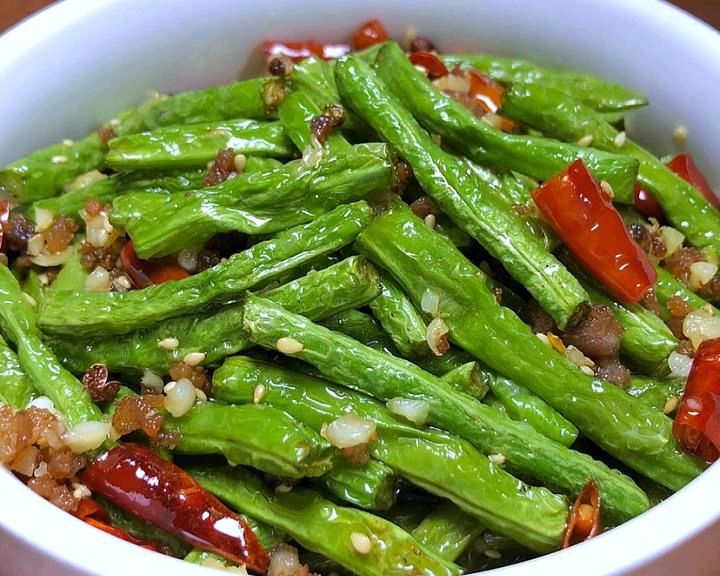 肉末豆角的做法