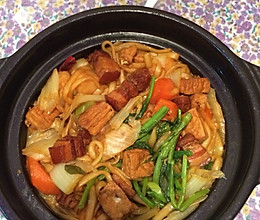 砂锅烩菜的做法