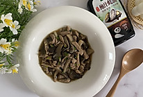 #i上冬日 吃在e起#平菇炒肉丝的做法