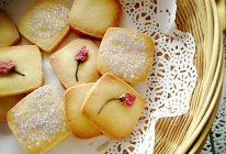 樱花杏仁饼干（啰嗦版）的做法