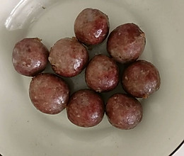 自制美味一口肠 香肠的做法