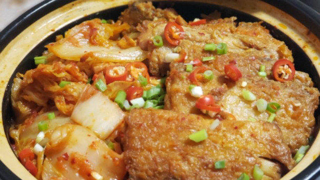 韩式泡菜炖带鱼的做法