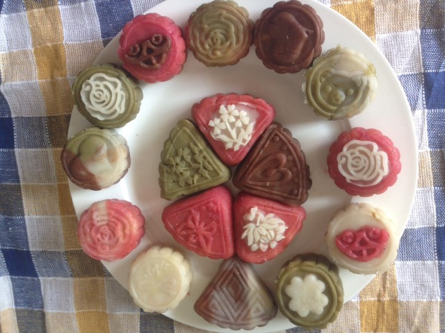 冰皮月饼（鹰嘴豆馅）的做法