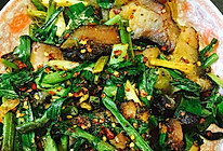 腊肉炒蒜苗的做法