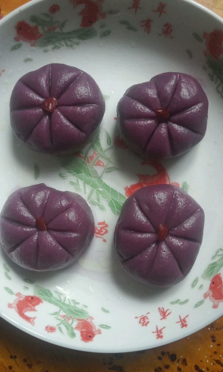 蒸紫薯饼的做法
