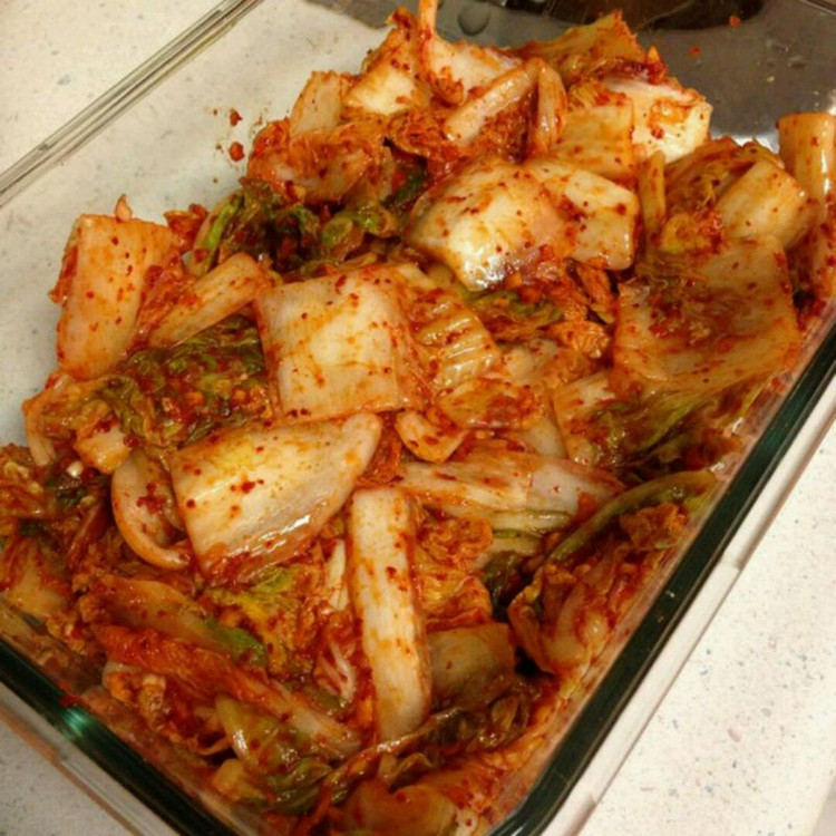 韩剧【让女人哭泣】拌白菜的做法