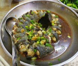 #橄享国民味 热烹更美味#蒜蓉豆豉蒸鳝鱼的做法