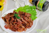 #让宝贝爱上每一顿饭#儿童版炒嫩的烤猪里脊的做法