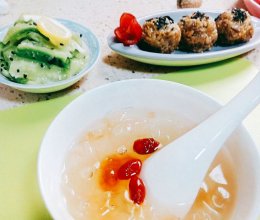 糙米核桃饭团的做法