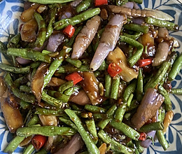 茄子豆角家常做法、不过油、不焯水、比肉还好吃的做法