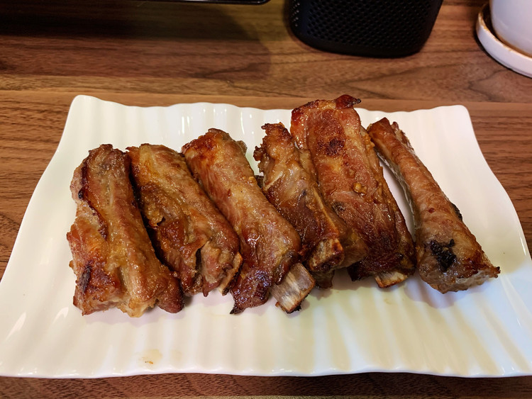 烤蒜香排骨（附送炸排骨教程）的做法