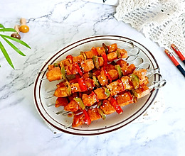 孜然鸡肉烤串的做法