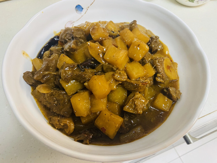白萝卜烧牛肉的做法