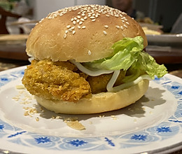 劲脆鸡腿堡的做法