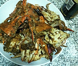 酱炒梭子蟹的做法