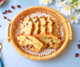 #确幸即“莓”好 让生活“蔓”下来#蔓越莓坚果磅蛋糕的做法