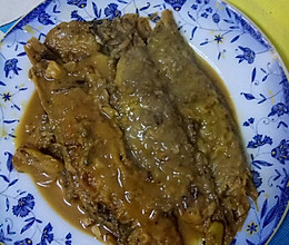 红烧比目鱼的做法