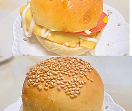 #一口新年味，全家享佳味#自制汉堡的做法