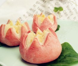 圆荷浮小叶——不用松弛的荷花酥的做法