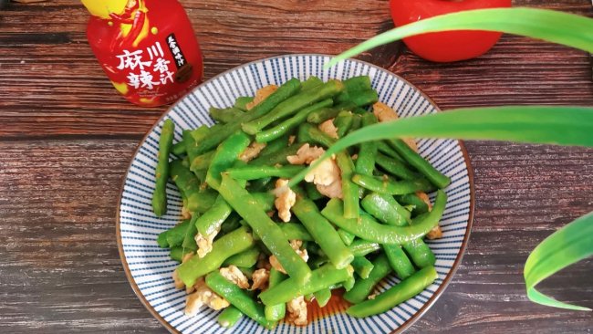 #豪吉小香风 做菜超吃香#麻香肉沫刀豆的做法